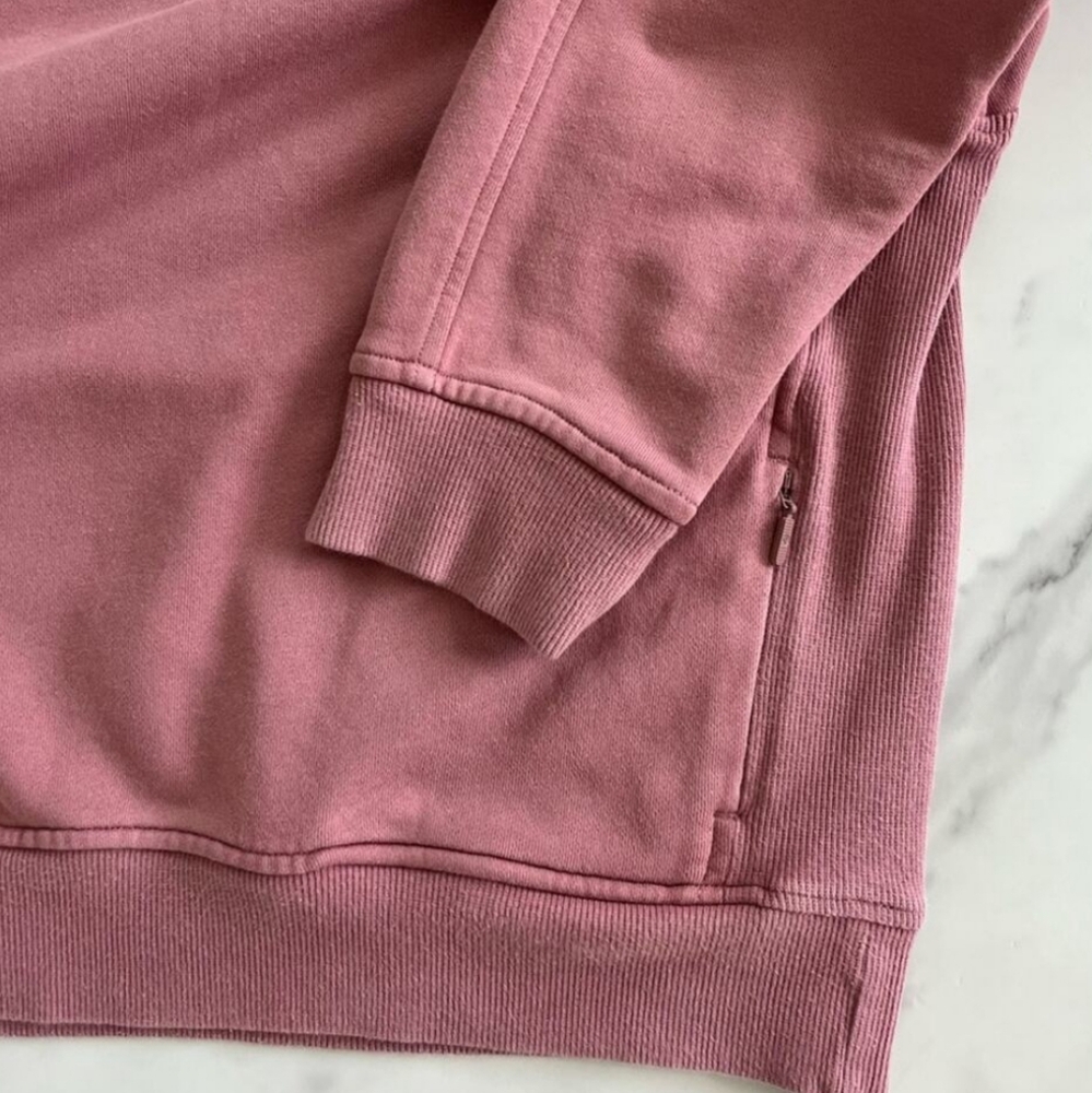 Lululemon Chill On Pullover Sweatshirt Quicksand Pink Size 4 - Picture 5 of 8